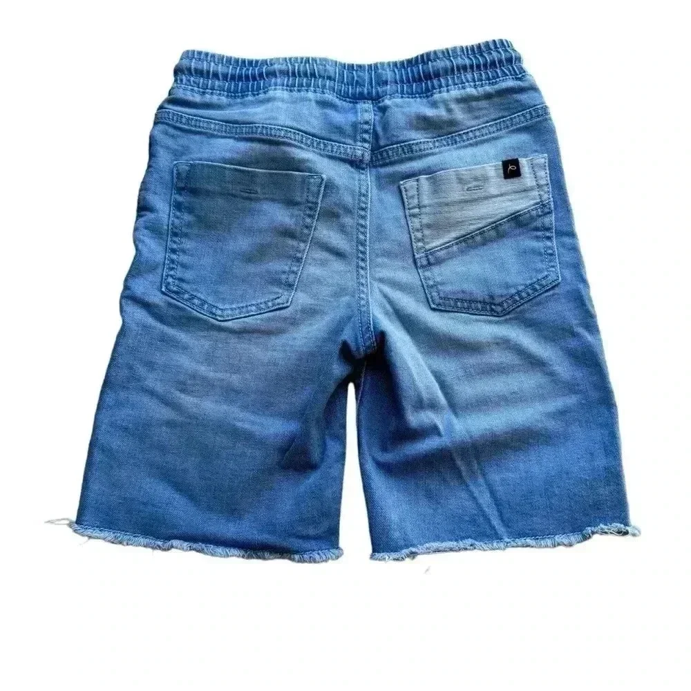 Gap Fit H&M Art Class Boys Shorts Cotton Blue Gray Como Denim Shorts SZ M #2015